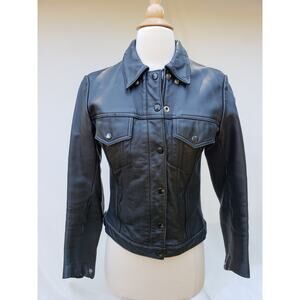 Vintage 80s Hein Gericke Authentic Motorcycle Jacket, XS, Levi's style